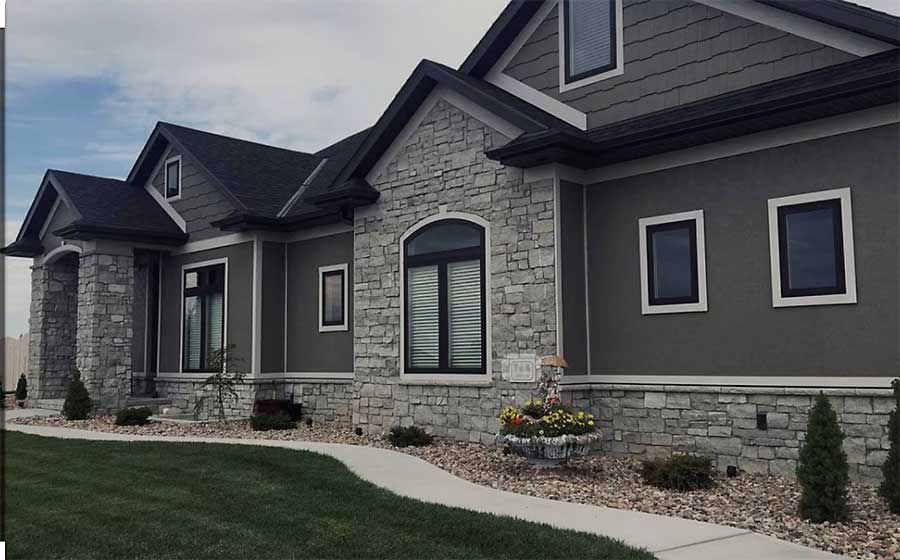 Stone Accents & Vinyl Siding | Enhancing Curb Appeal